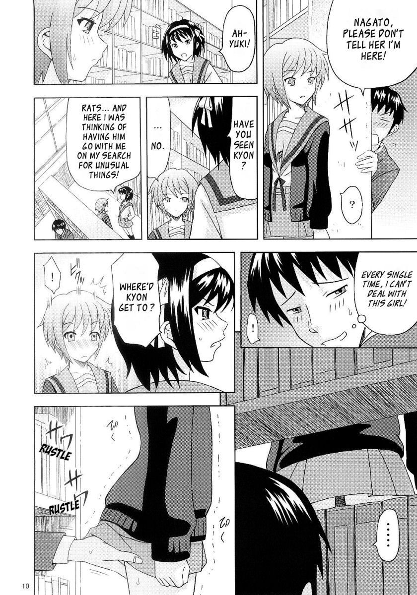 Hentai Manga Comic-Nagato Yuki's Lust-Read-9